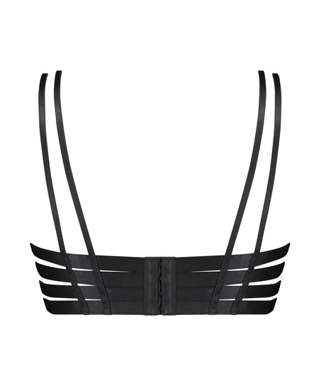 Athena upolstret spile-BH, Svart