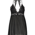 Chiffon babydoll, Svart