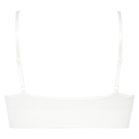 S&oslash;ml&oslash;s bralette, Hvit