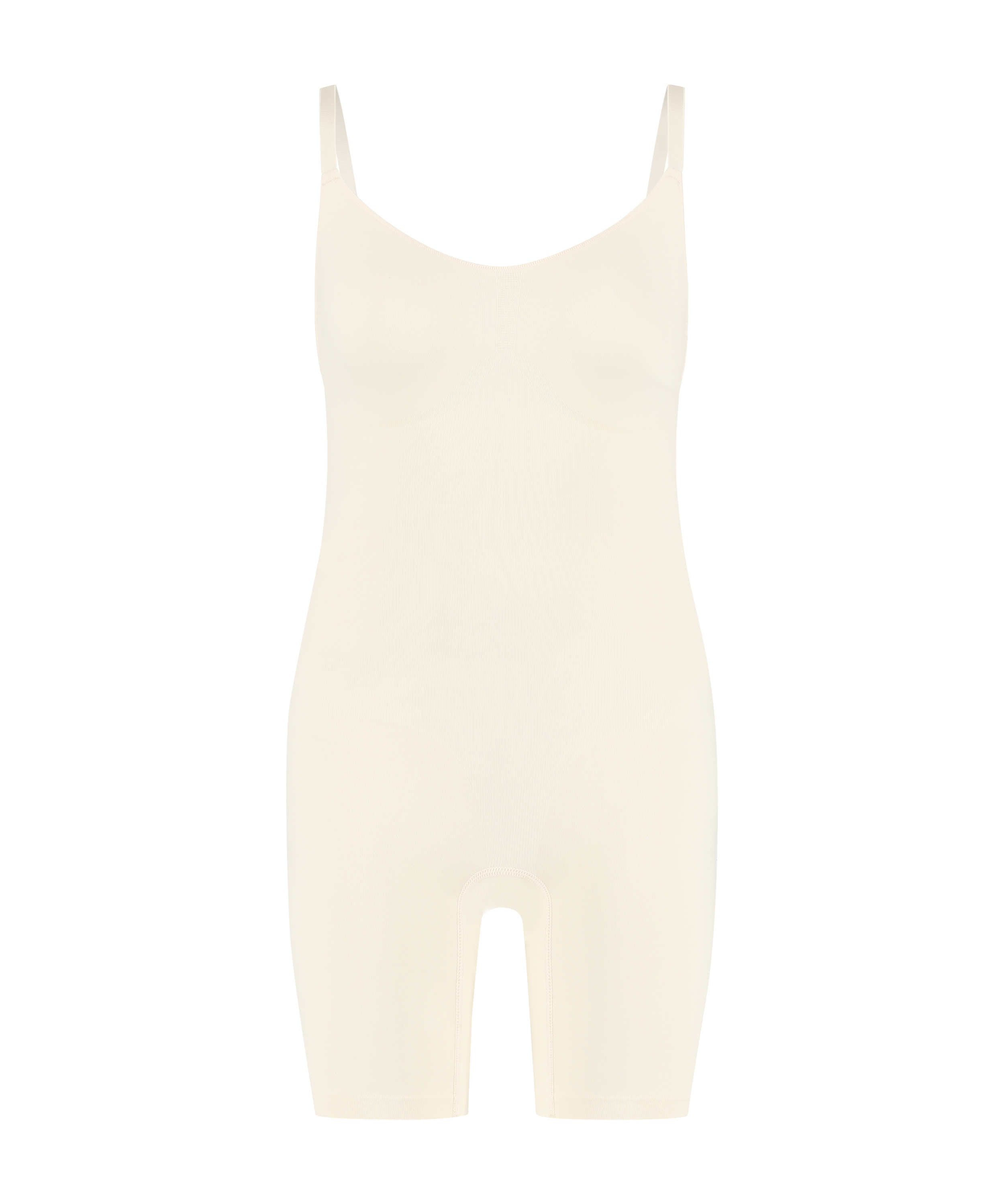 S&oslash;ml&oslash;s forsterkende bodysuit med h&oslash;ye ben, Beige, main