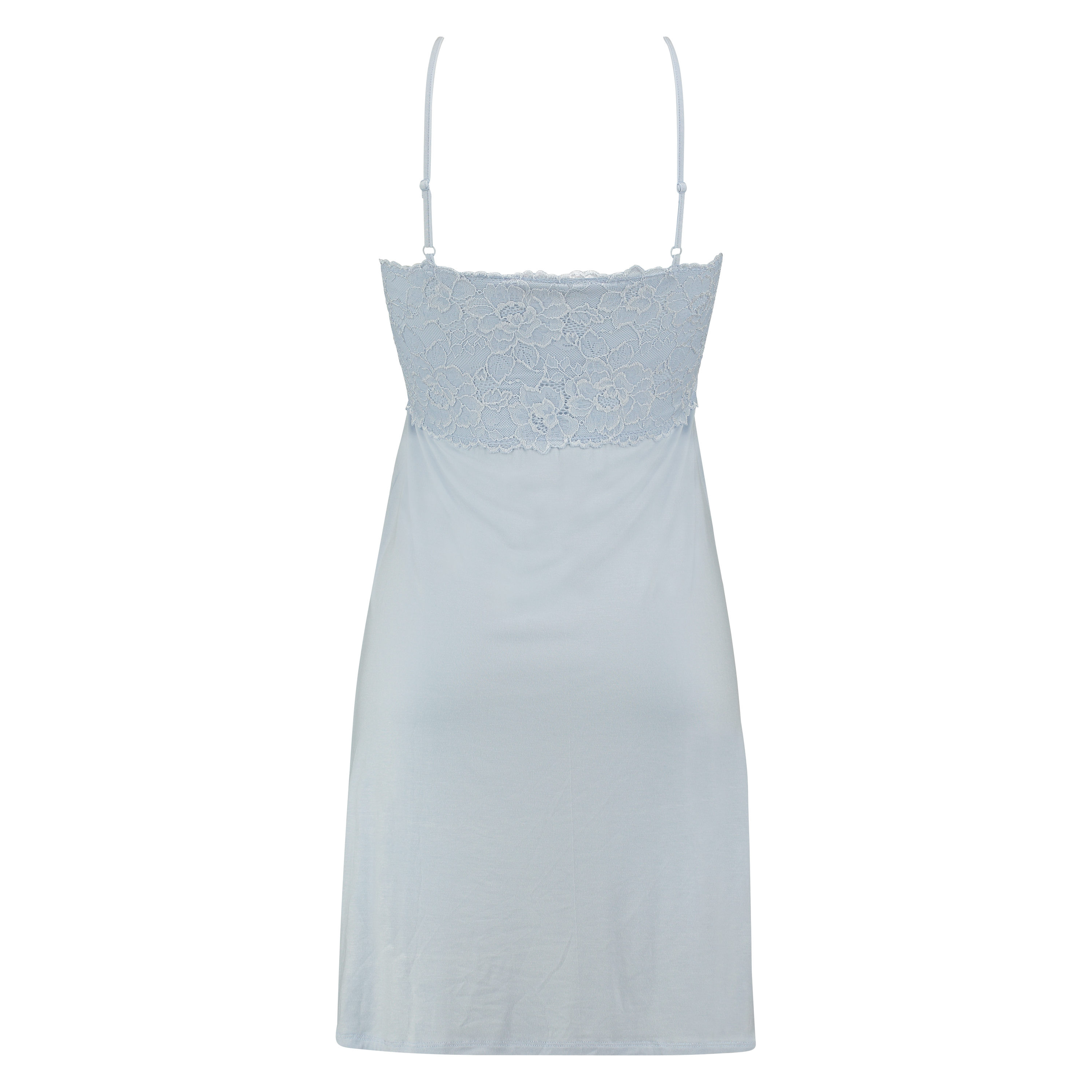 Slipdress Satin Home, Blå, main