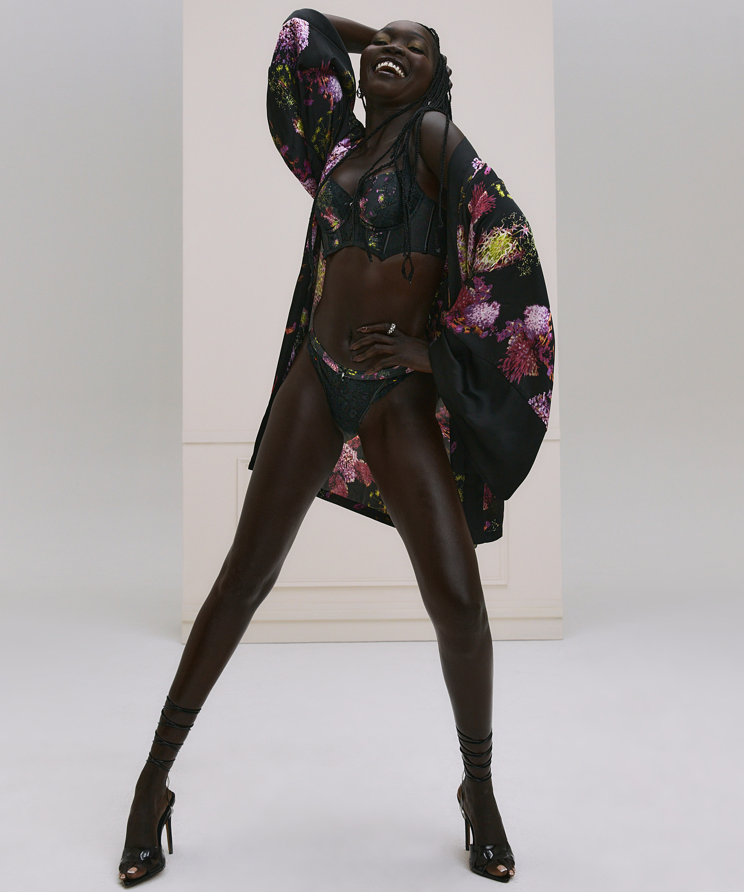 G-streng Amelie, Svart, main