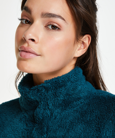 Snuggle Fleece jakke, Bl&aring;