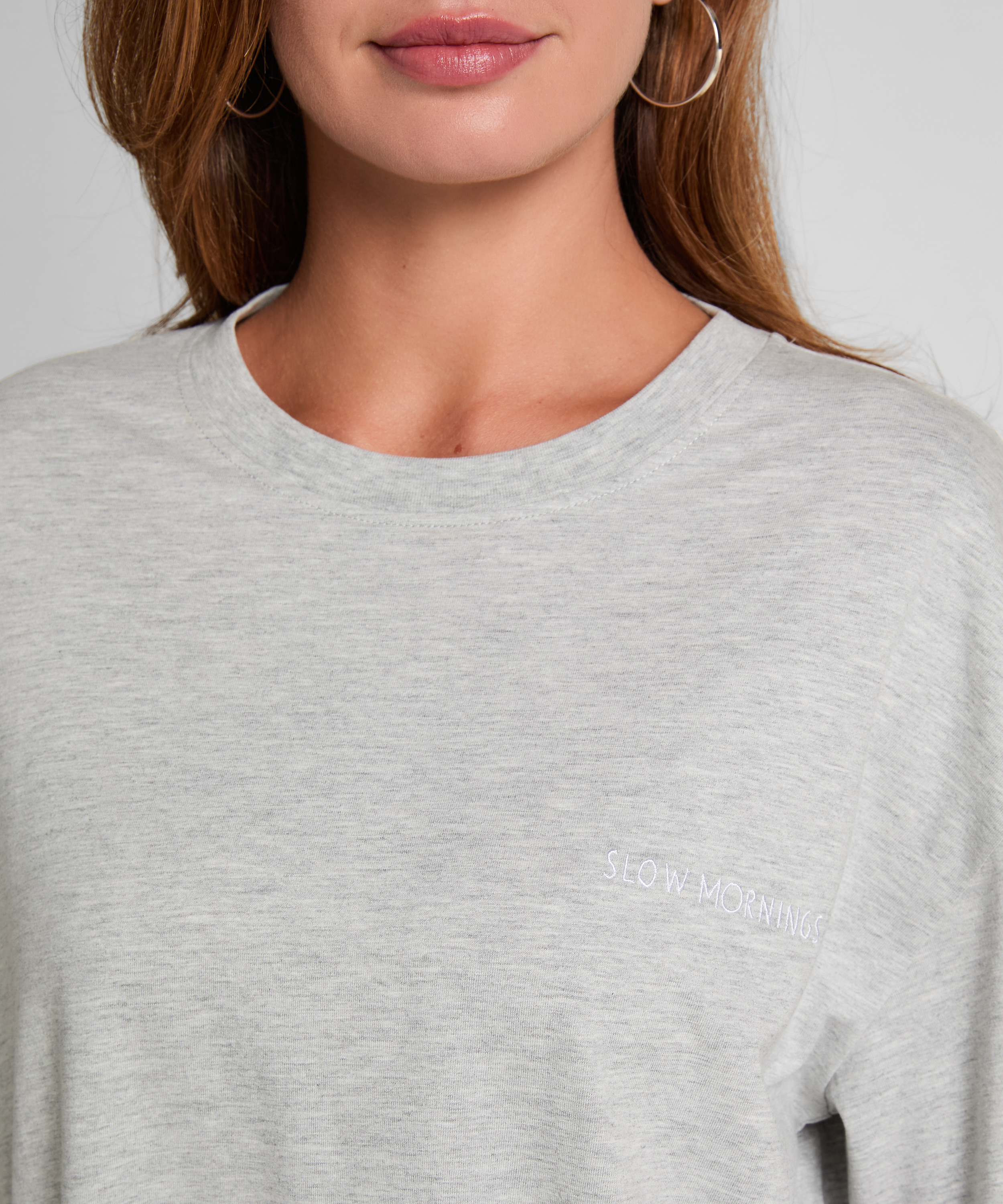 Nattskjorte, Grå, main