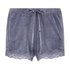 Velvet lace shorts, Gr&aring;