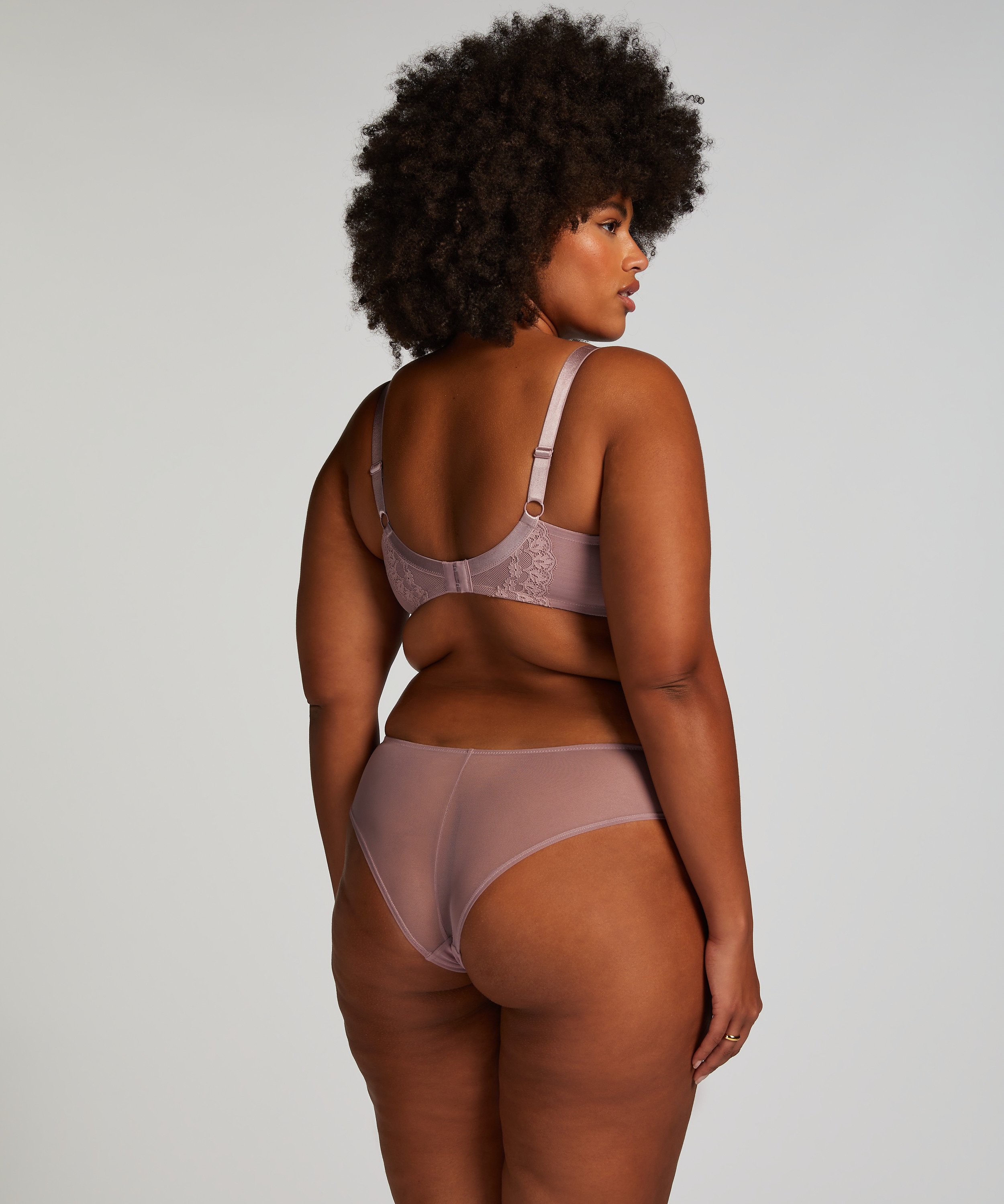 Uvattert bh med bøyle Daisy, Lilla, main