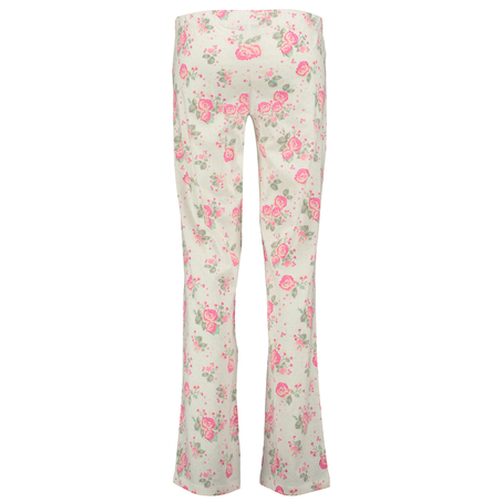 Pyama pants Dani Flower, Hvit