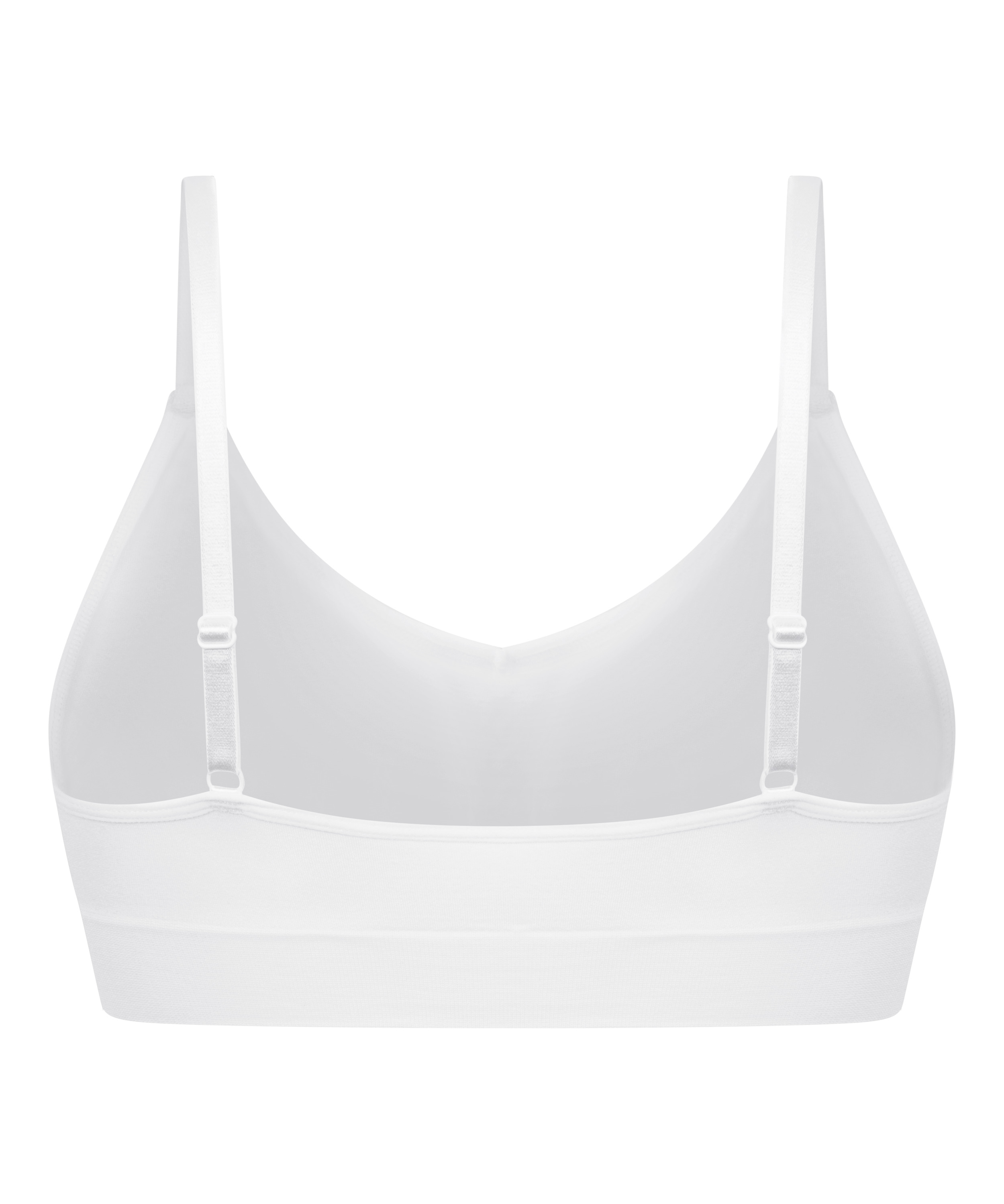 Dide Triangel-bralette, Hvit, main