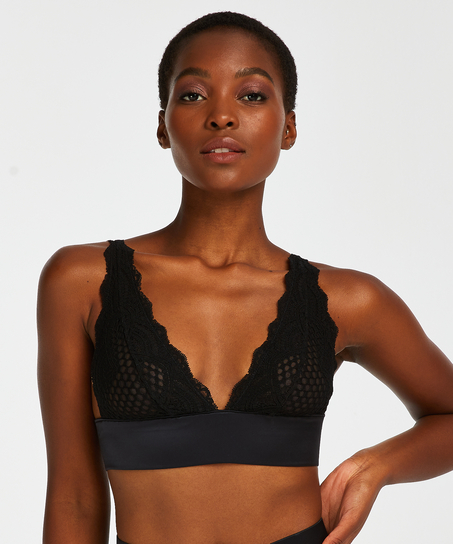 Bralette Duckie, Svart