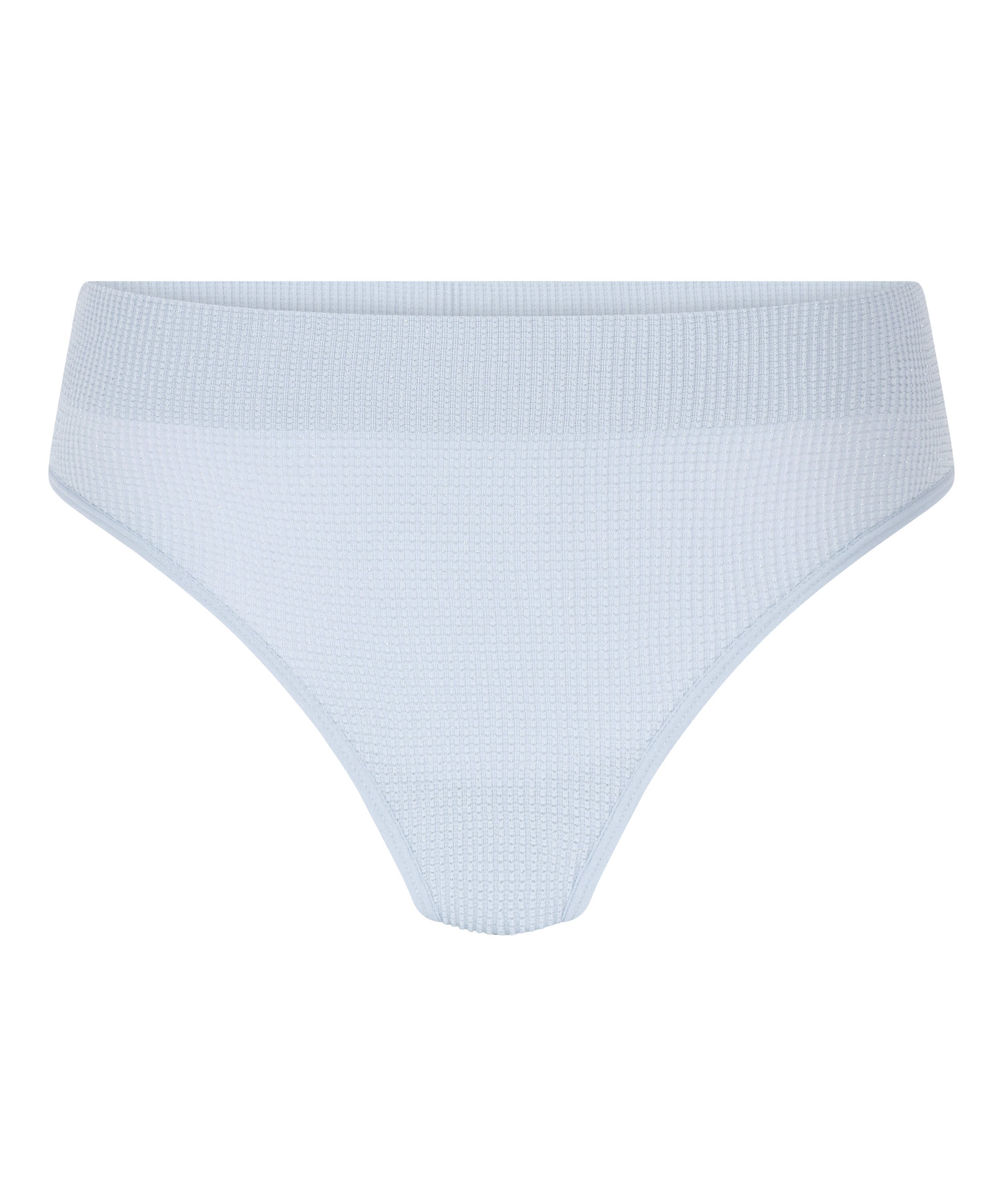 G-streng med h&oslash;y skj&aelig;ring Dianne, Bl&aring;