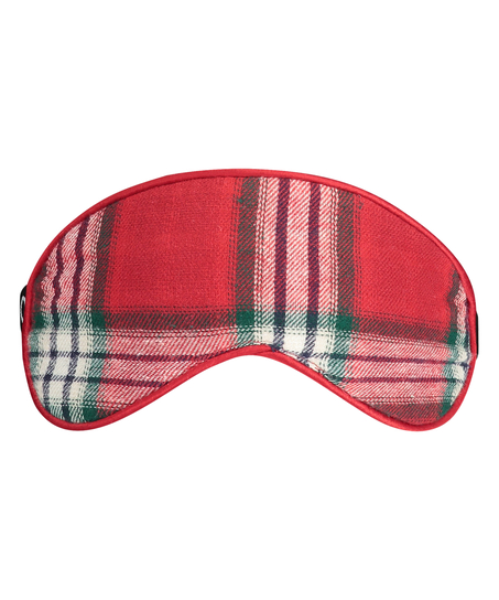 Twill Check pysjamassett, R&oslash;d