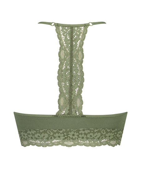 Marine s&oslash;ml&oslash;s bralette, Gr&oslash;nn