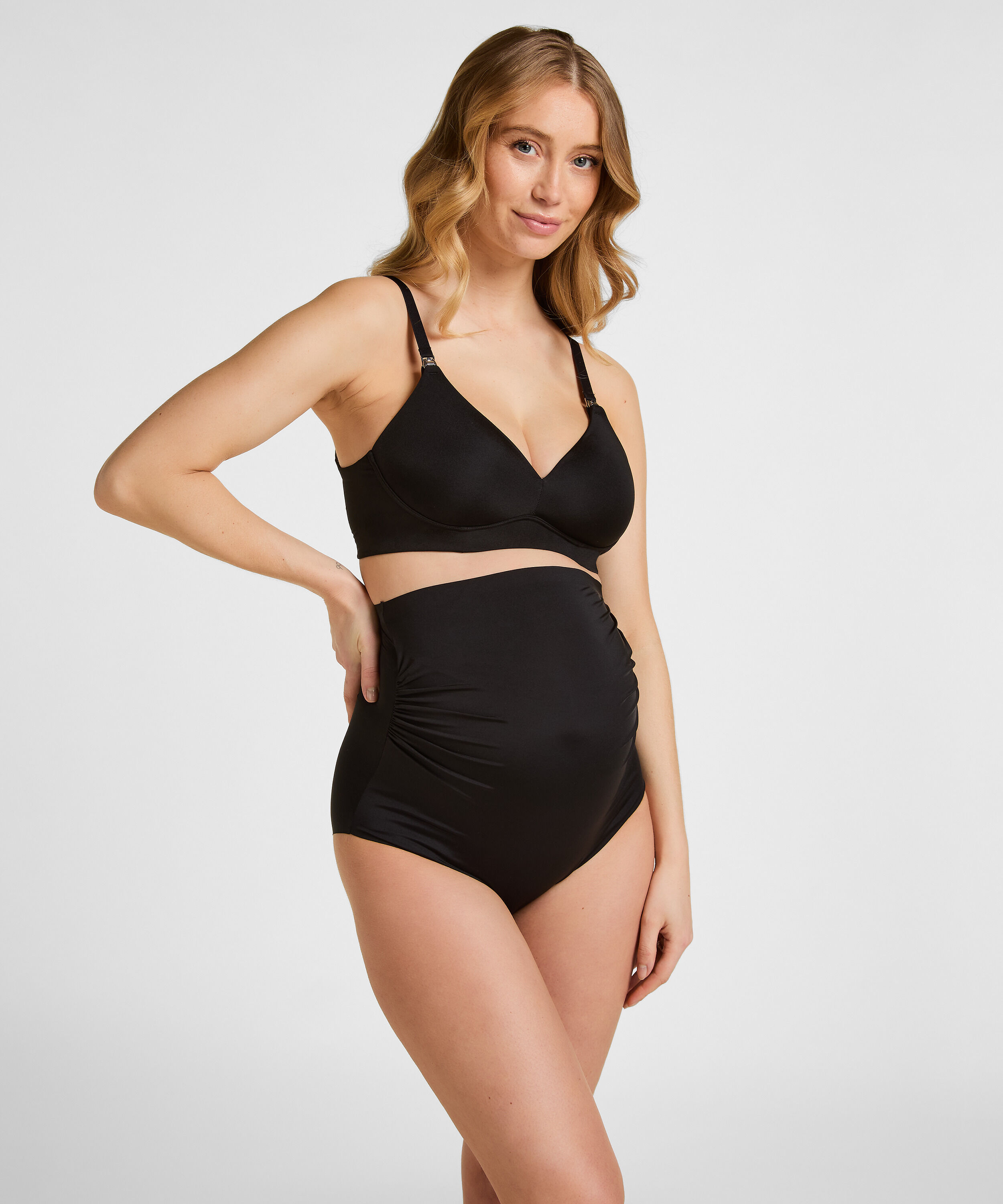 Graviditets Brazilian Smooth, Svart Graviditets Brazilian Smooth, Svart