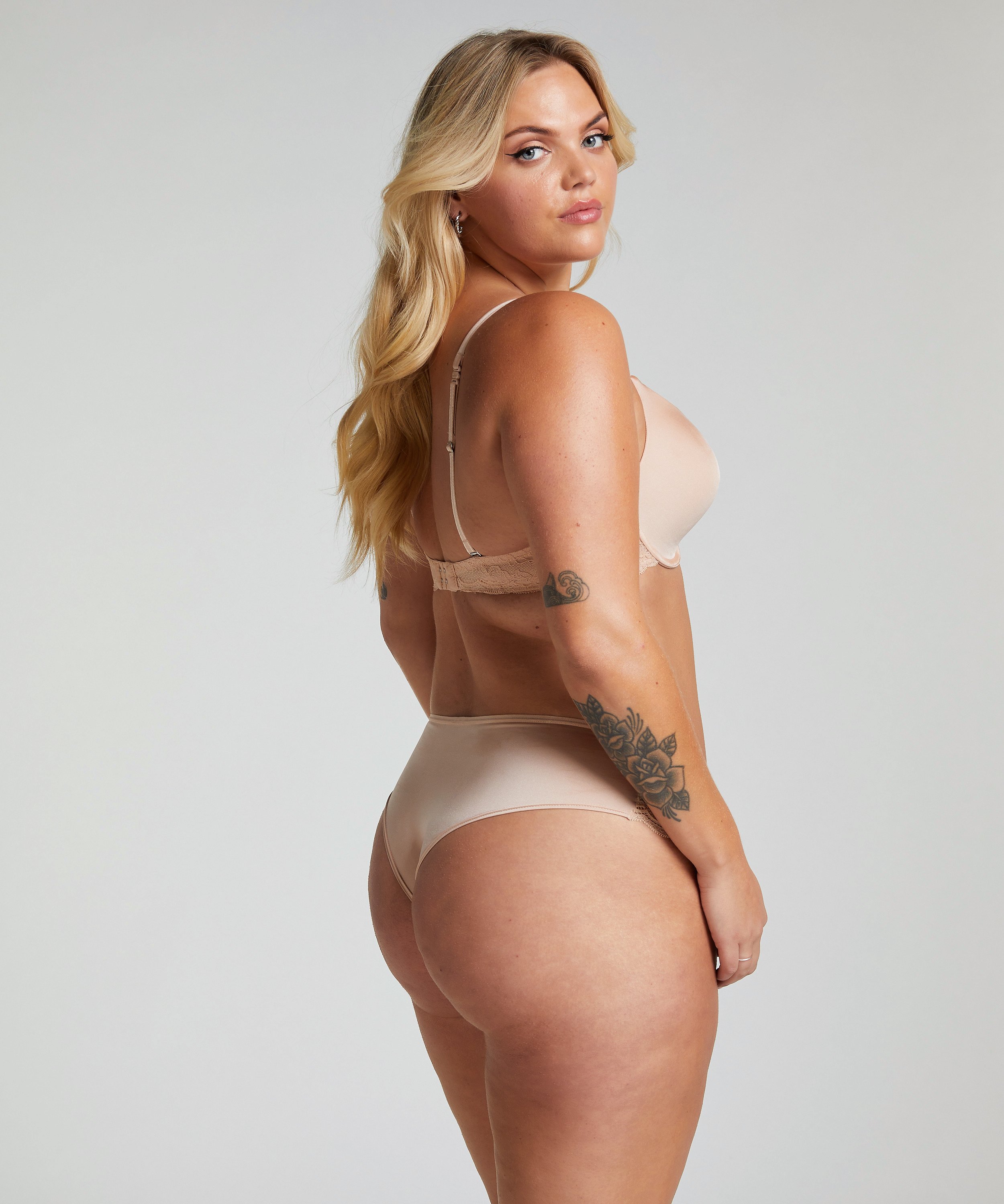 2 Angie brasilianske truser, Beige, main