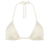 Triangel-bikinitopp Maui, Hvit