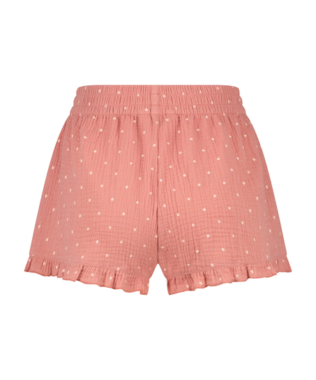 Cotton shorts, Rosa