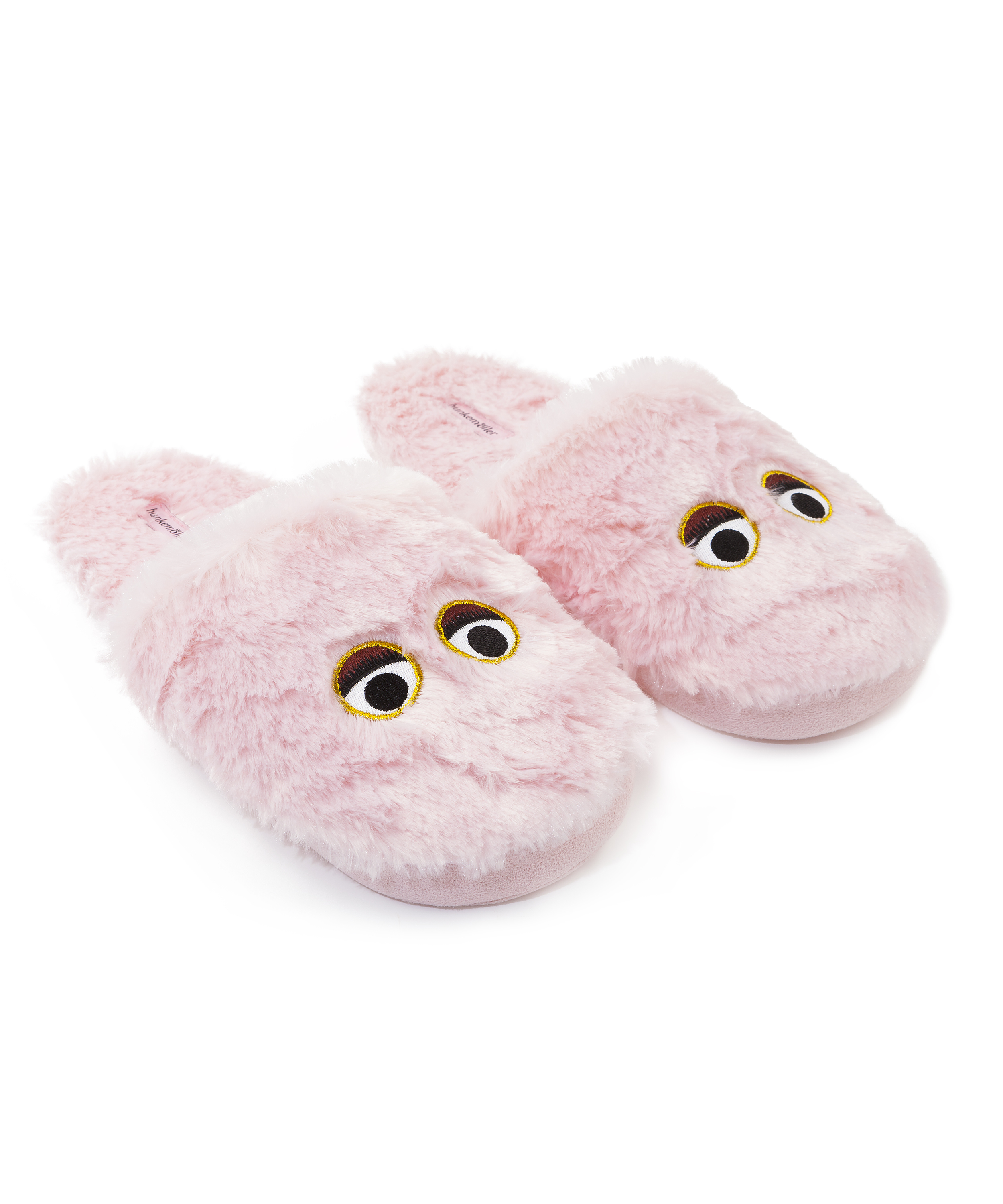 Face Slippers, Rosa, main