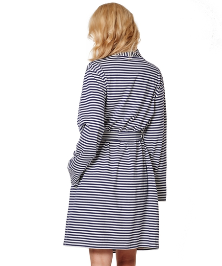 Bathrobe Jersey Robe, Bl&aring;