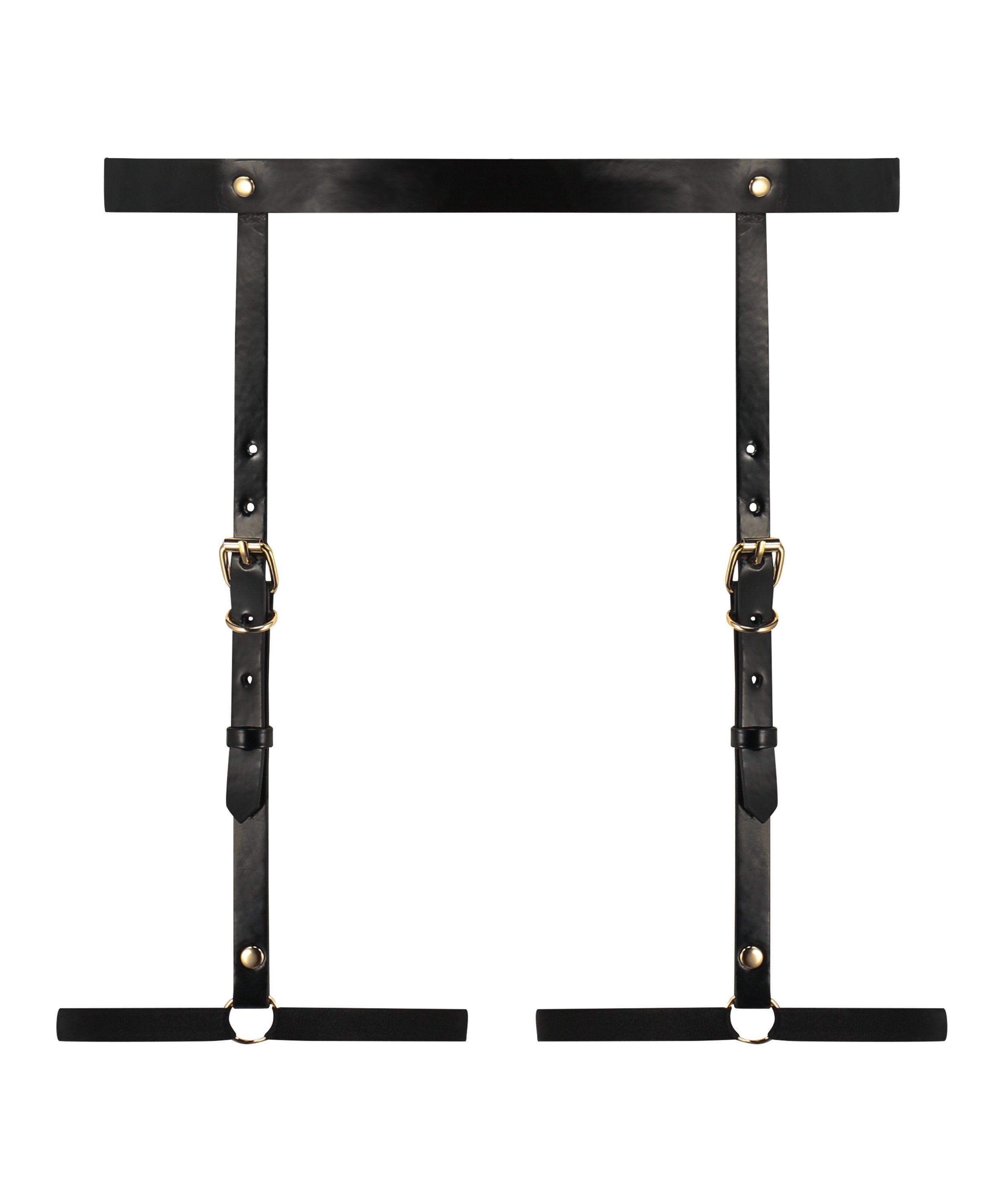 Private Sele i imitert skinn, Svart, main