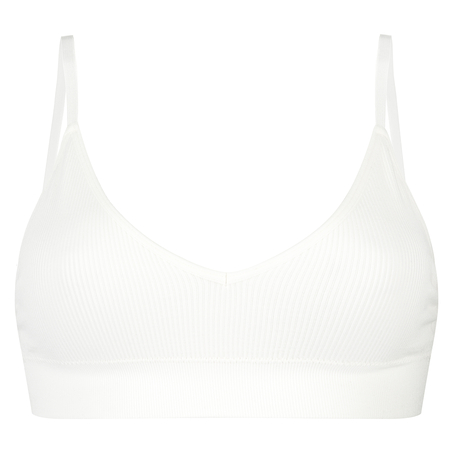S&oslash;ml&oslash;s bralette, Hvit