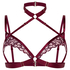 Scarlett-harness-topp, Rød