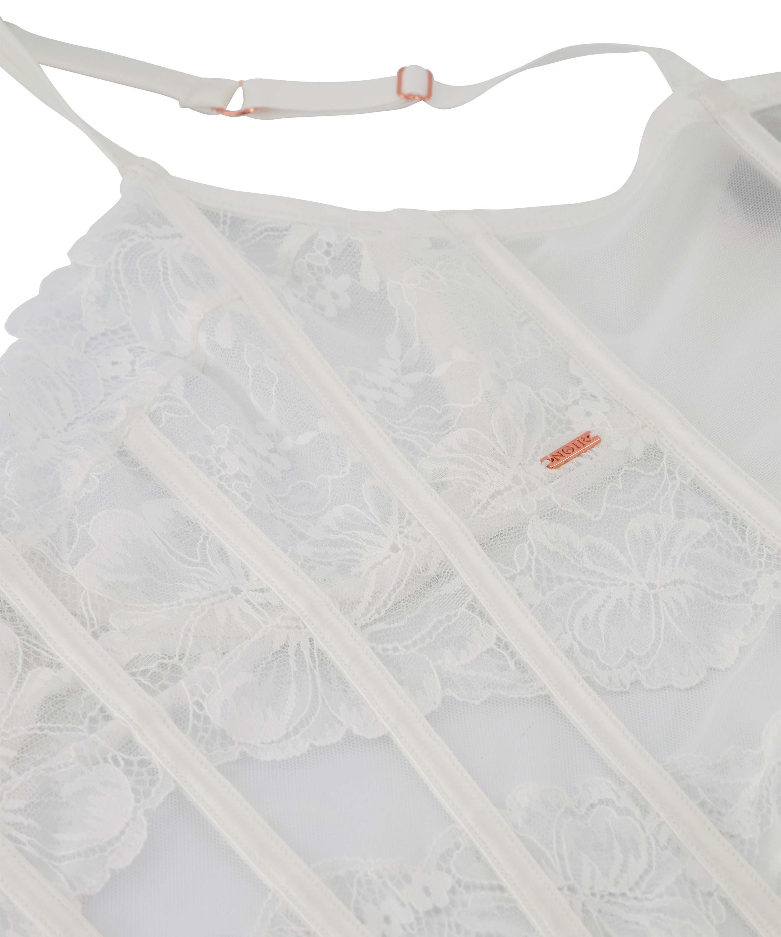 Bustier Cesca, Hvit, main