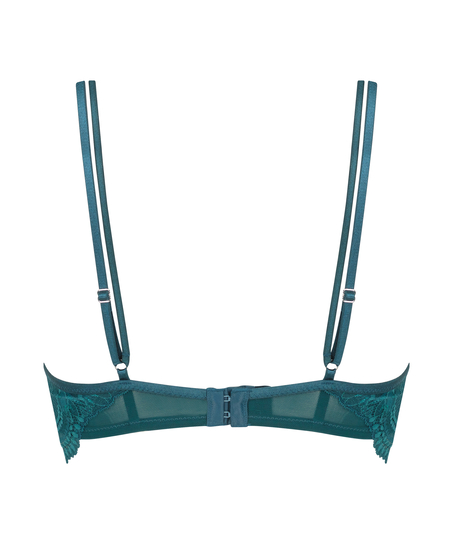 Uvattert bh med b&oslash;yle longline Raquel, Bl&aring;