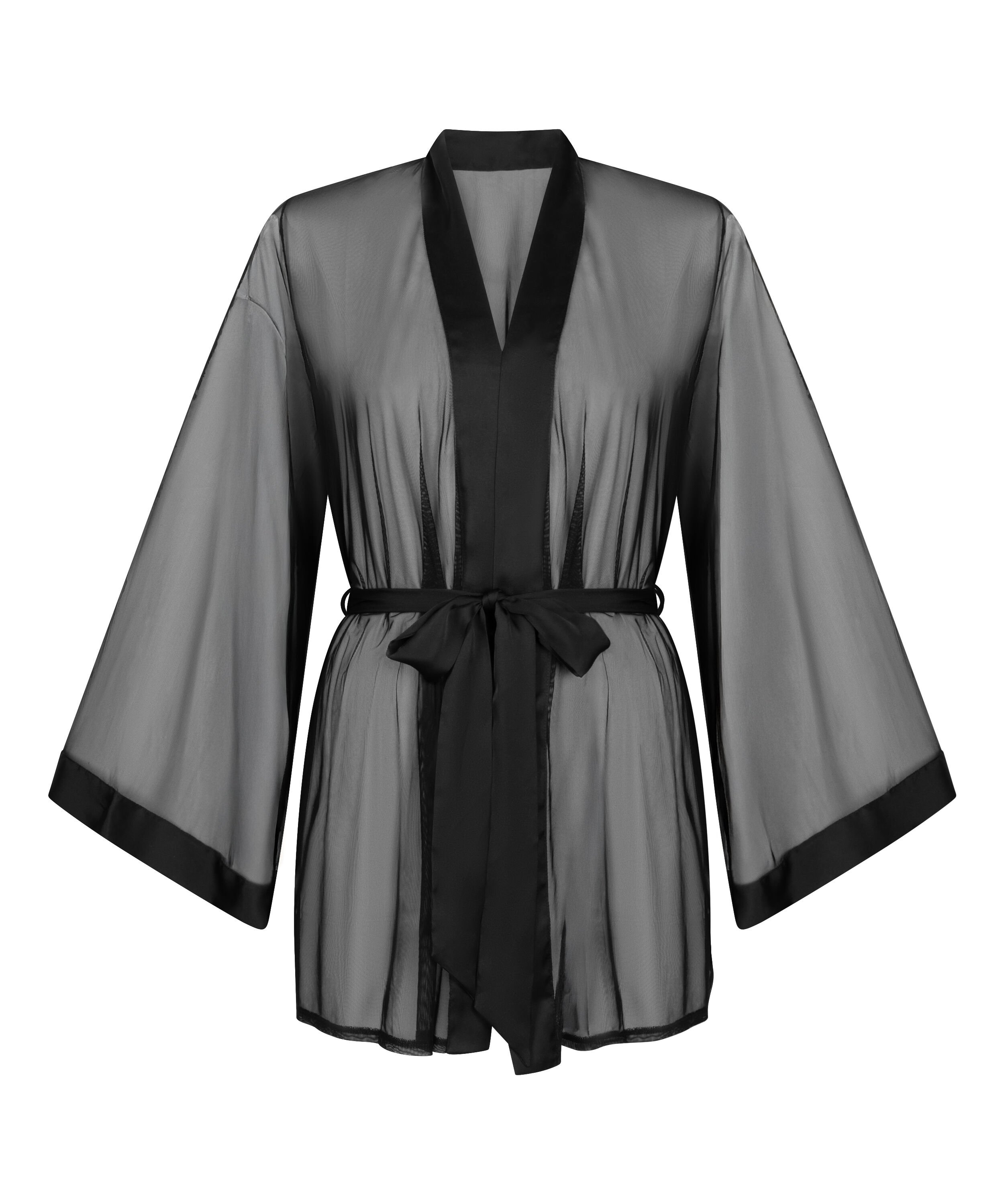 Kimono Maxime Tulle, Svart