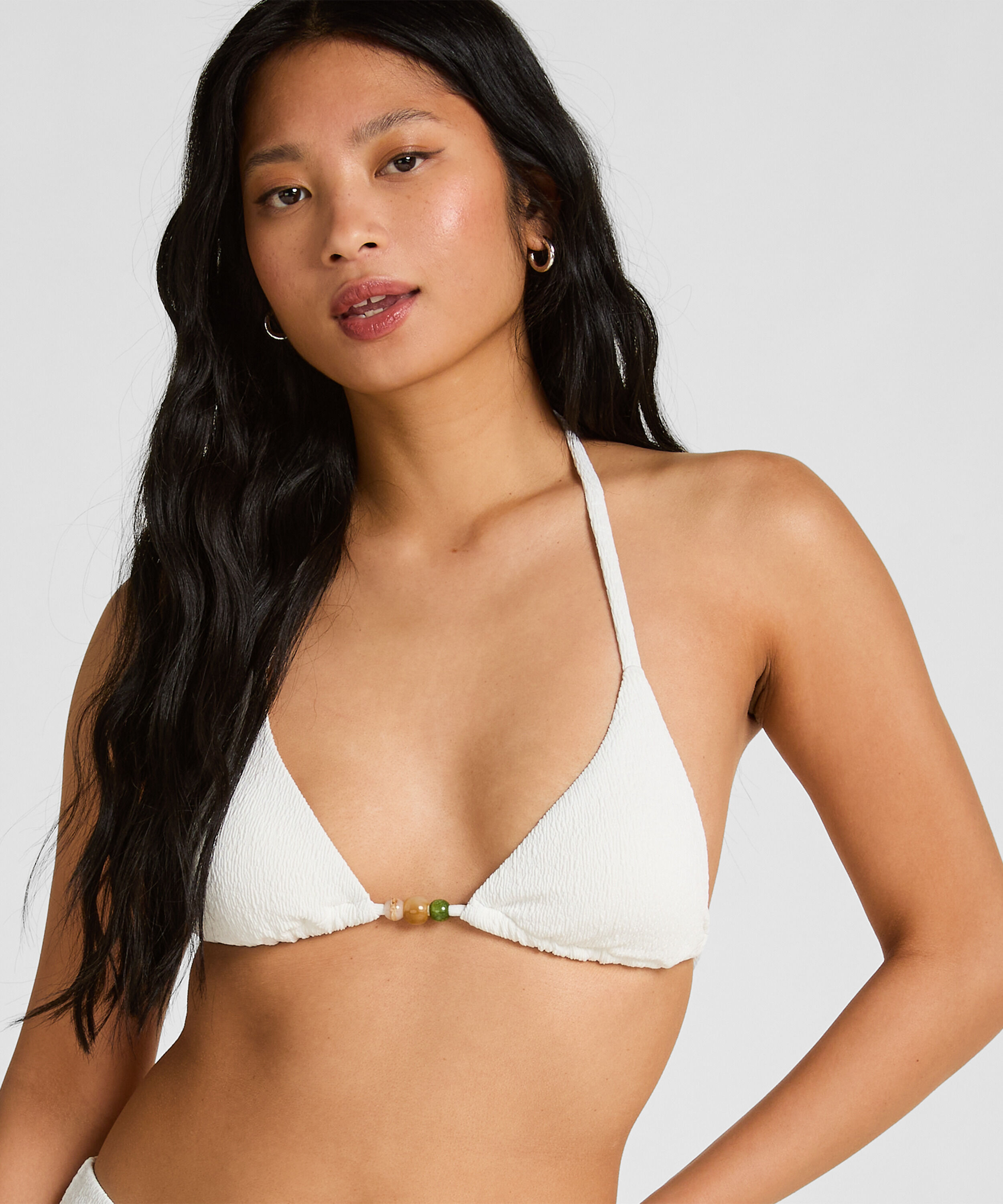Triangel Bikinitop Crinkle