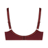 Uvattert bh med bøyle Diva, Rød
