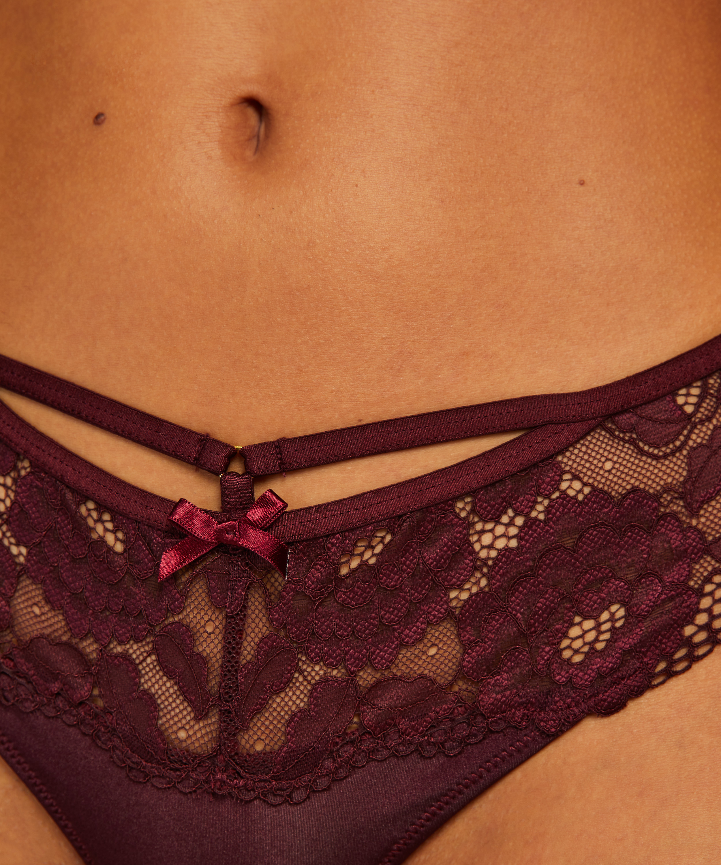 Hipster-string Jolie, Rød, main