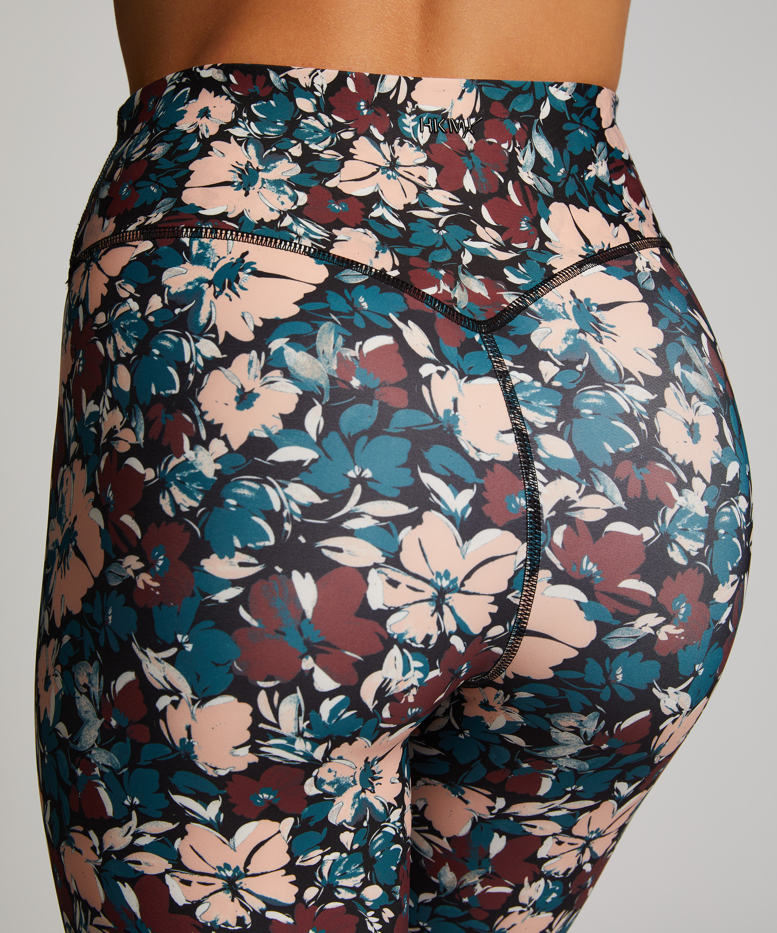 HKMX leggings med høy midje, Rosa, main