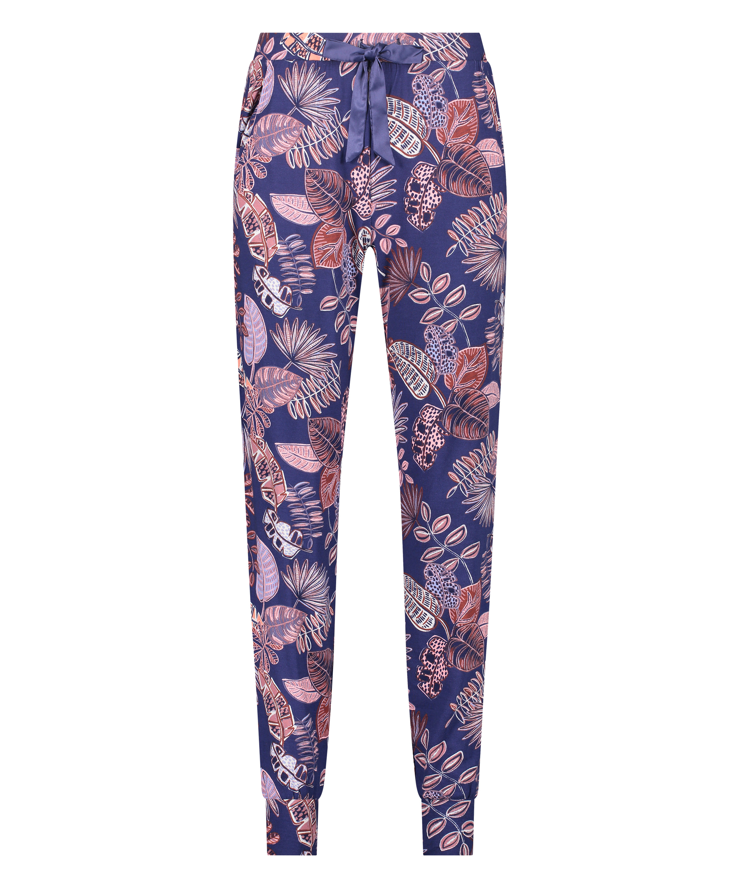 Petite Jersey pysjamasbukse, Bl&aring;, main