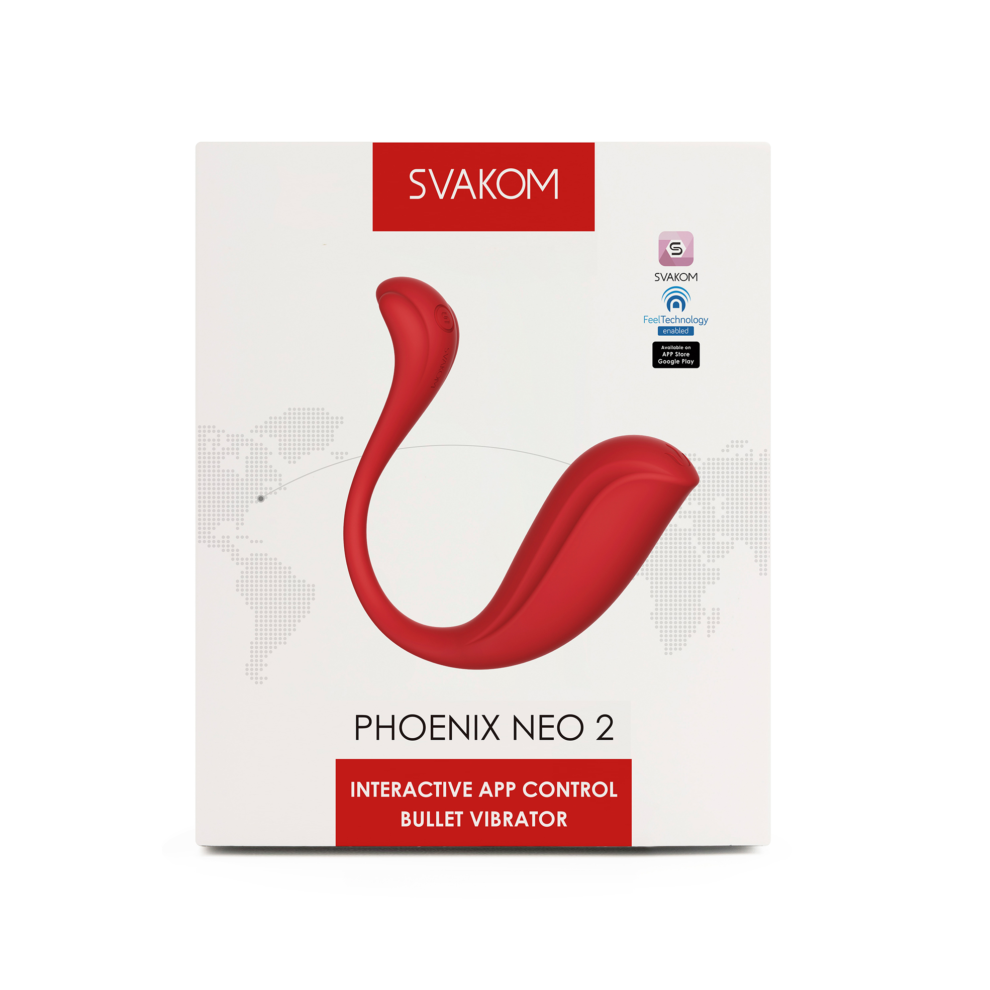 Svakom - Phoenix Neo 2, Rød, main