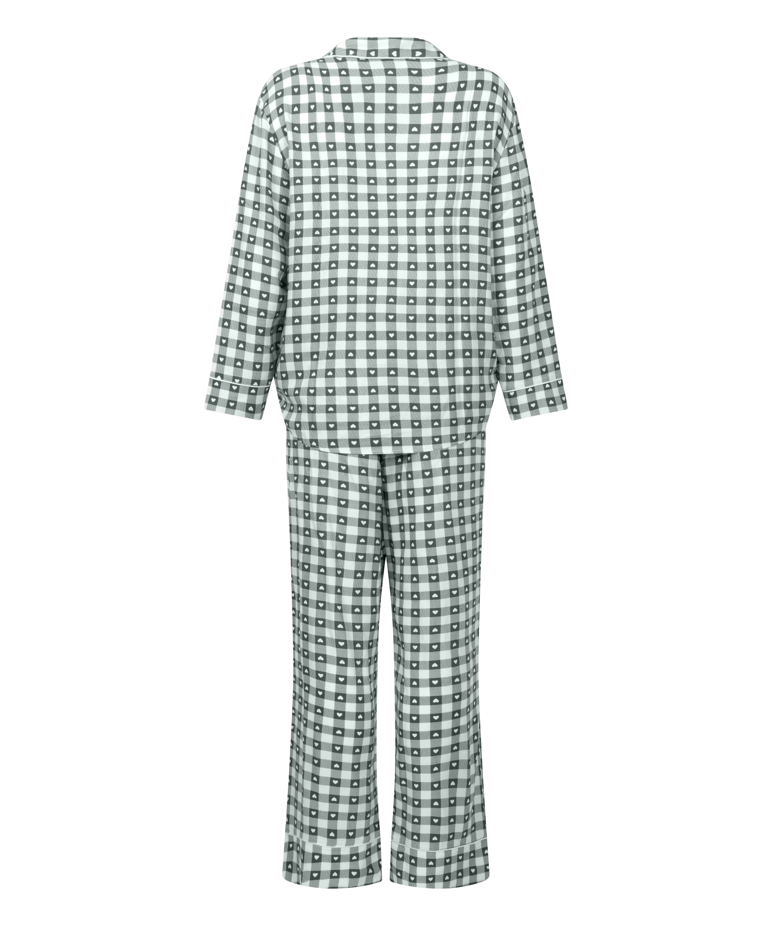 Pyjamassett twill, Grønn, main