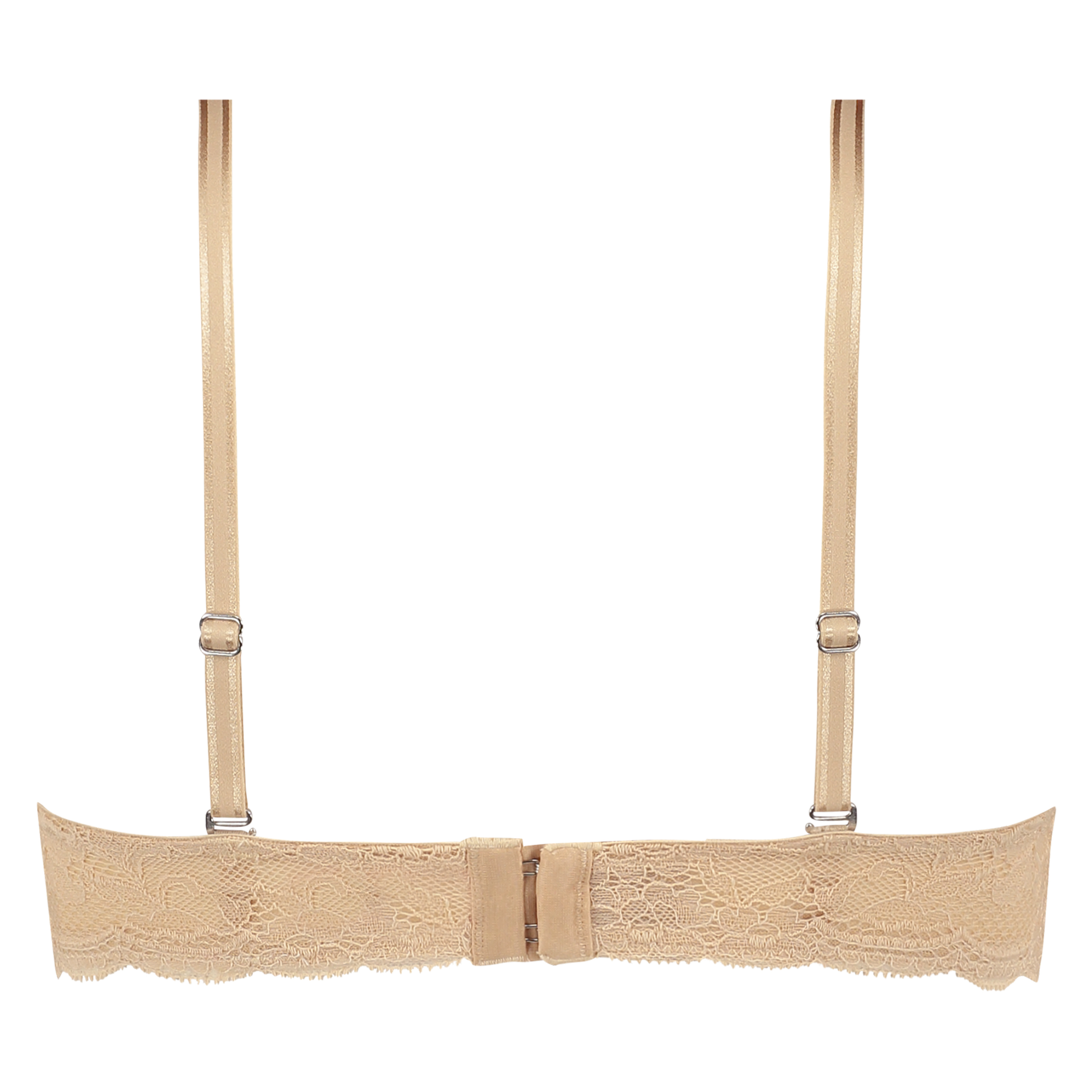Angie foret stroppeløs BH med bøyle, Beige, main