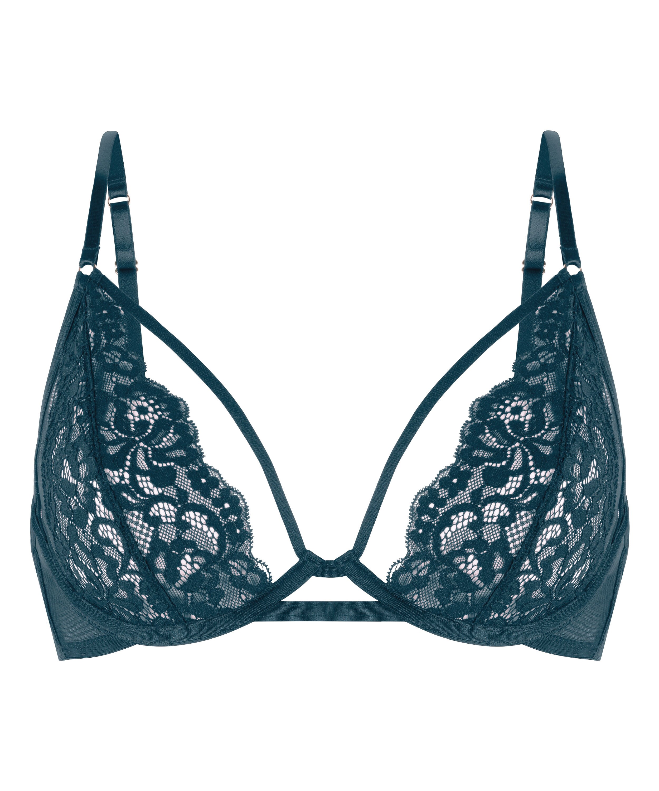 Upolstret BH med b&oslash;yle Cinnamon, Bl&aring;