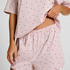 Pyjama Set Cotton Jersey Short, Rosa