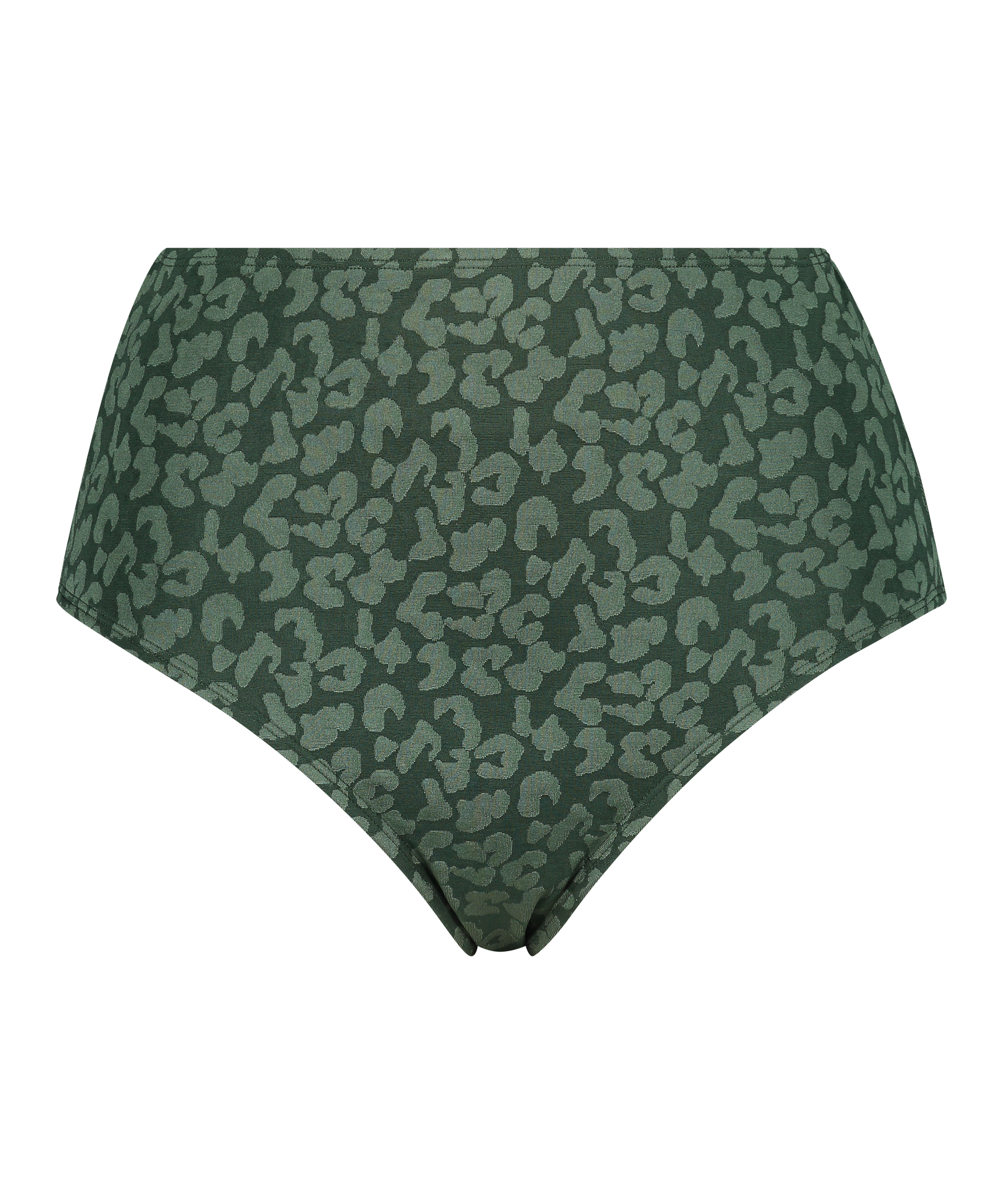Tonal Leo bikinibukse med høyt snitt, Grønn, main
