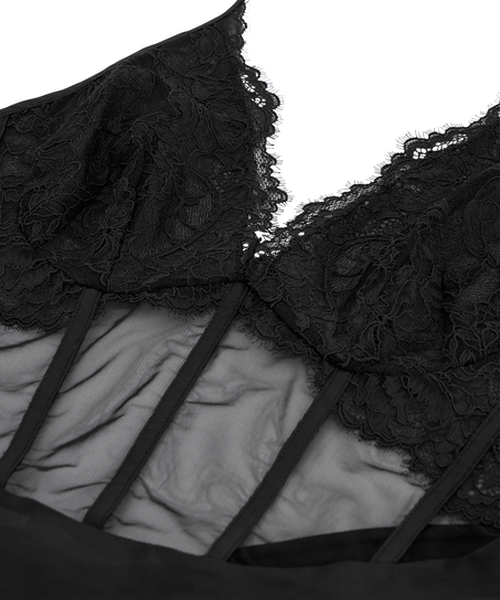 Slipkjole Lora, Svart