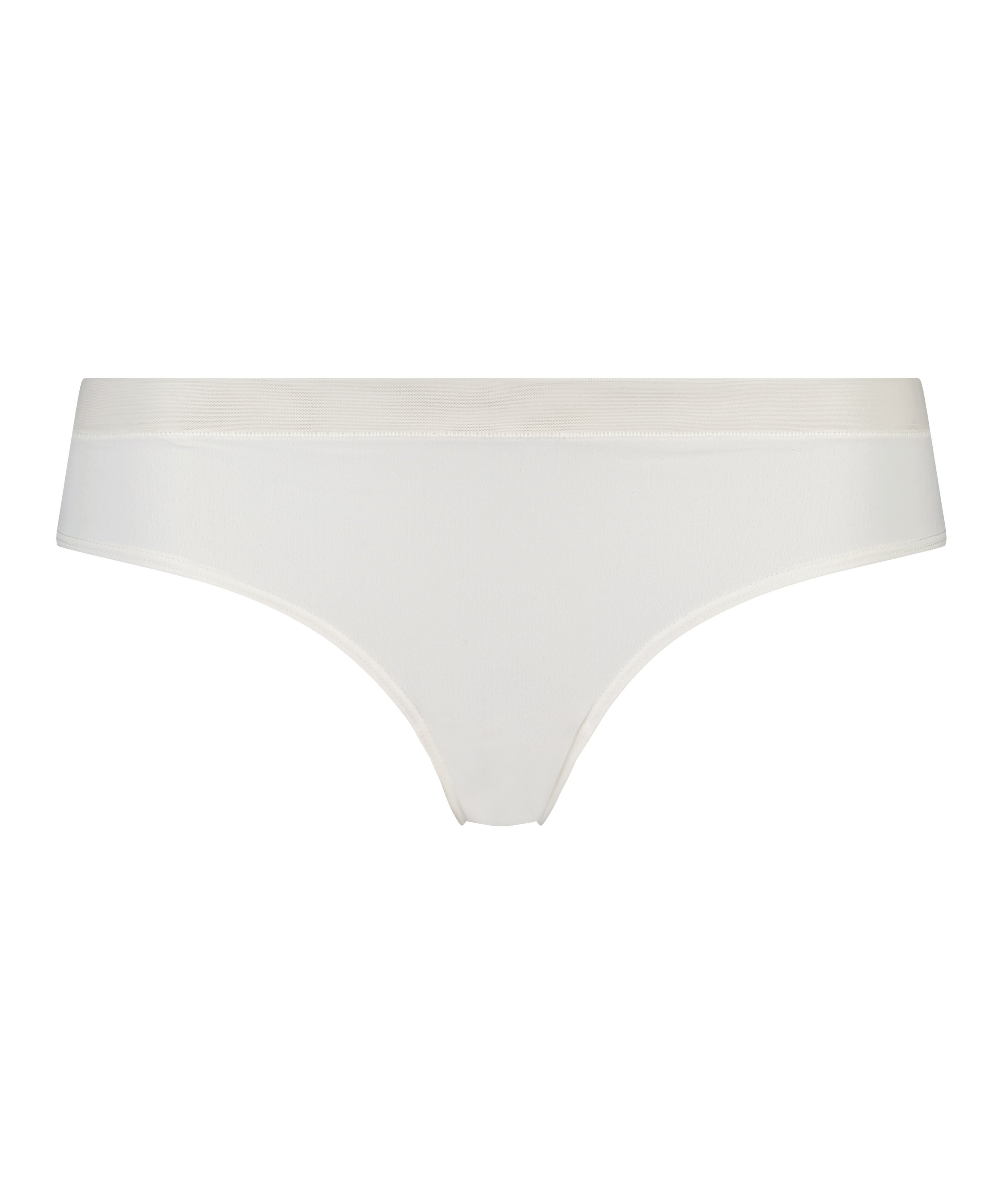 Brasiliansk truse i netting, Hvit, main