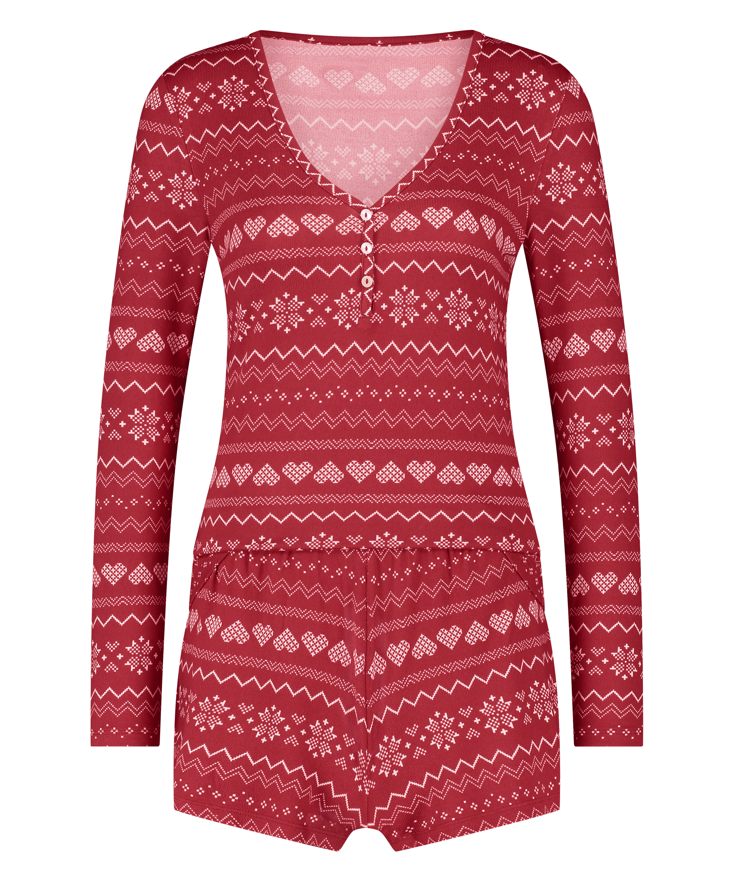 Pyjamassett, Rød, main