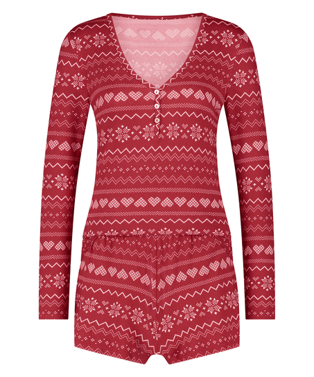 Pyjamassett, Rød