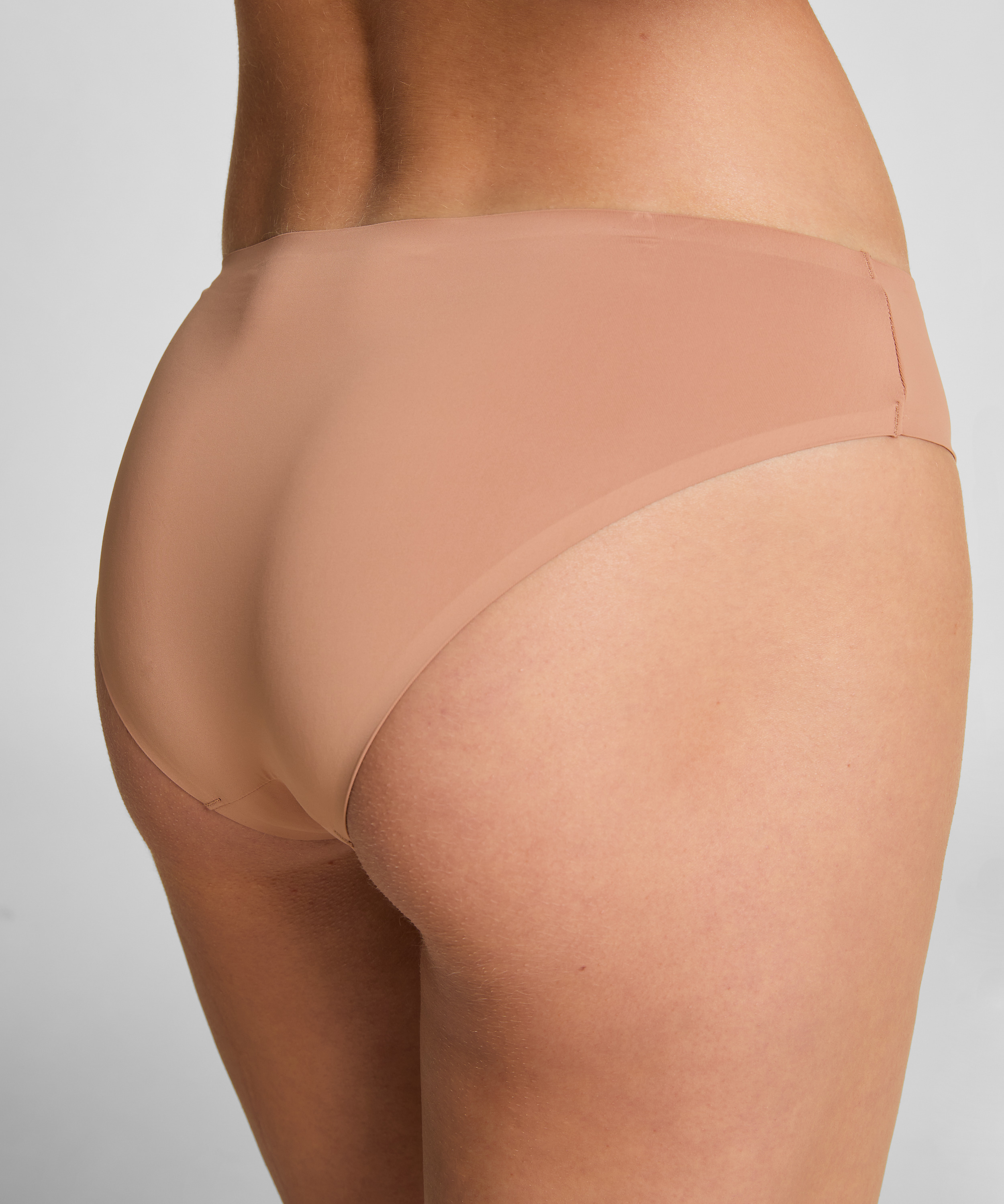 3-pakning invisible brasiliansk truse, Brun, main