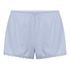 Pointelle shorts, Blå