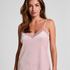 Cami-topp Velours Lace, Rosa