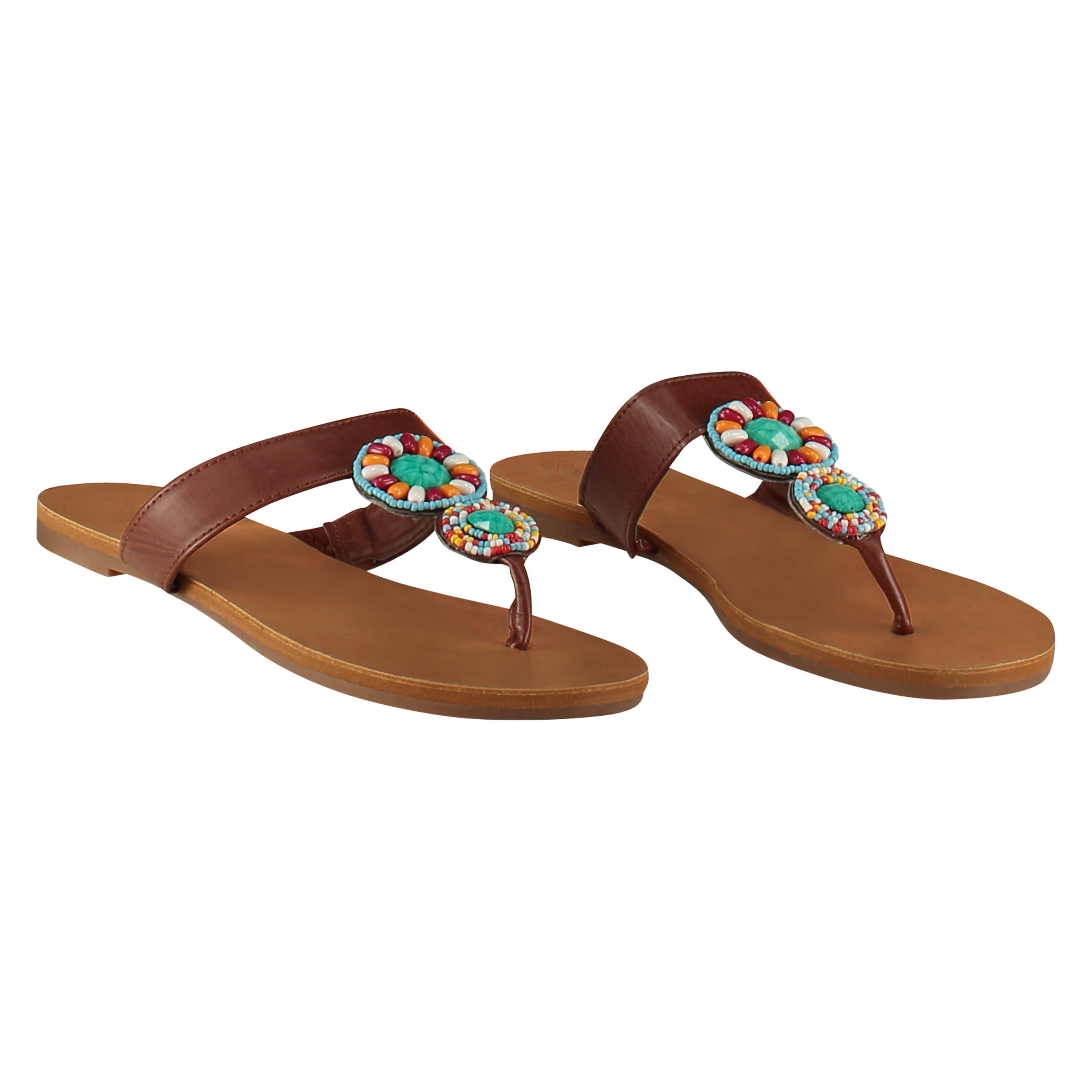 Flip-flops Rio beaded, Blå, main