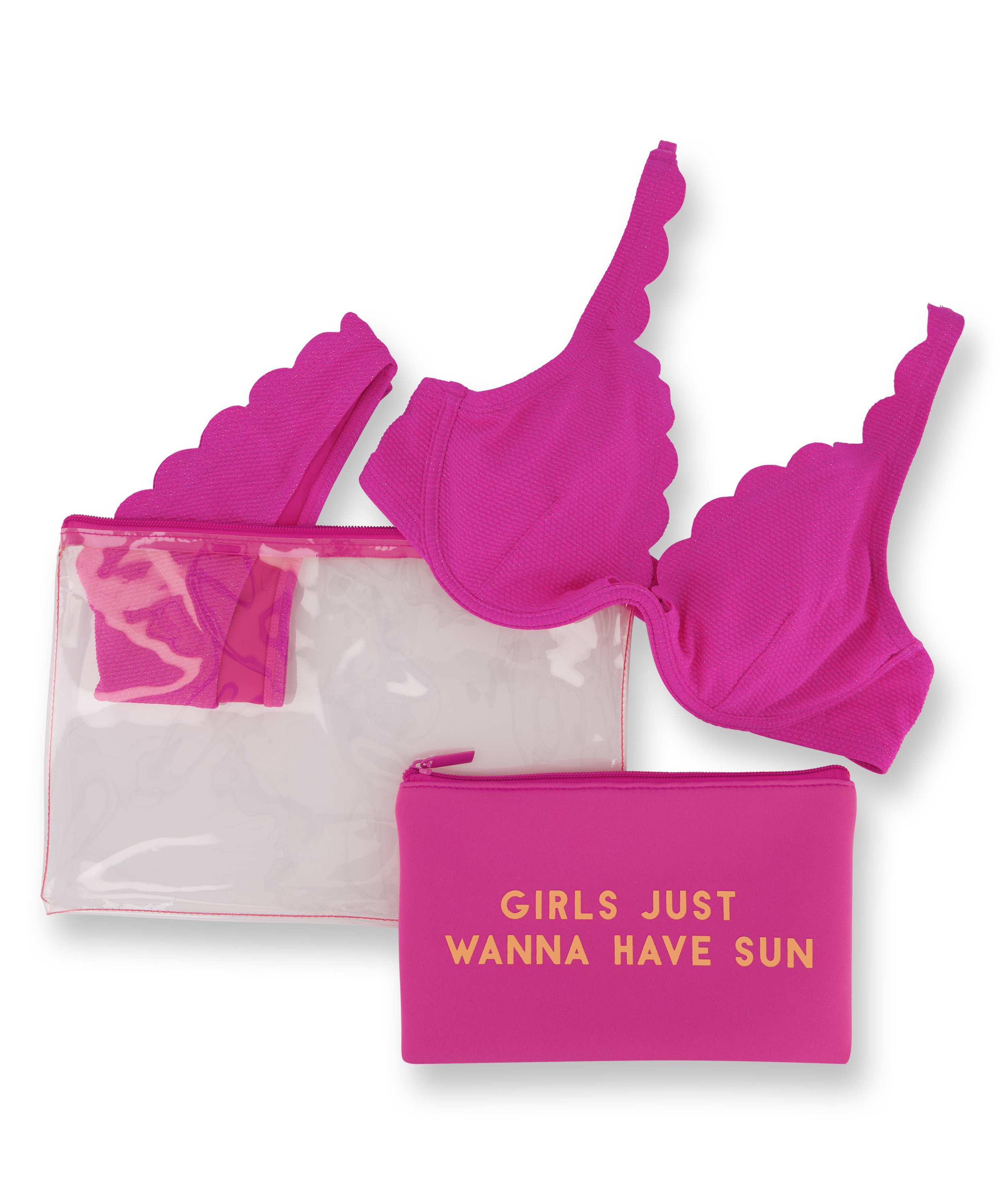 Bikini Clutch, Rosa, main