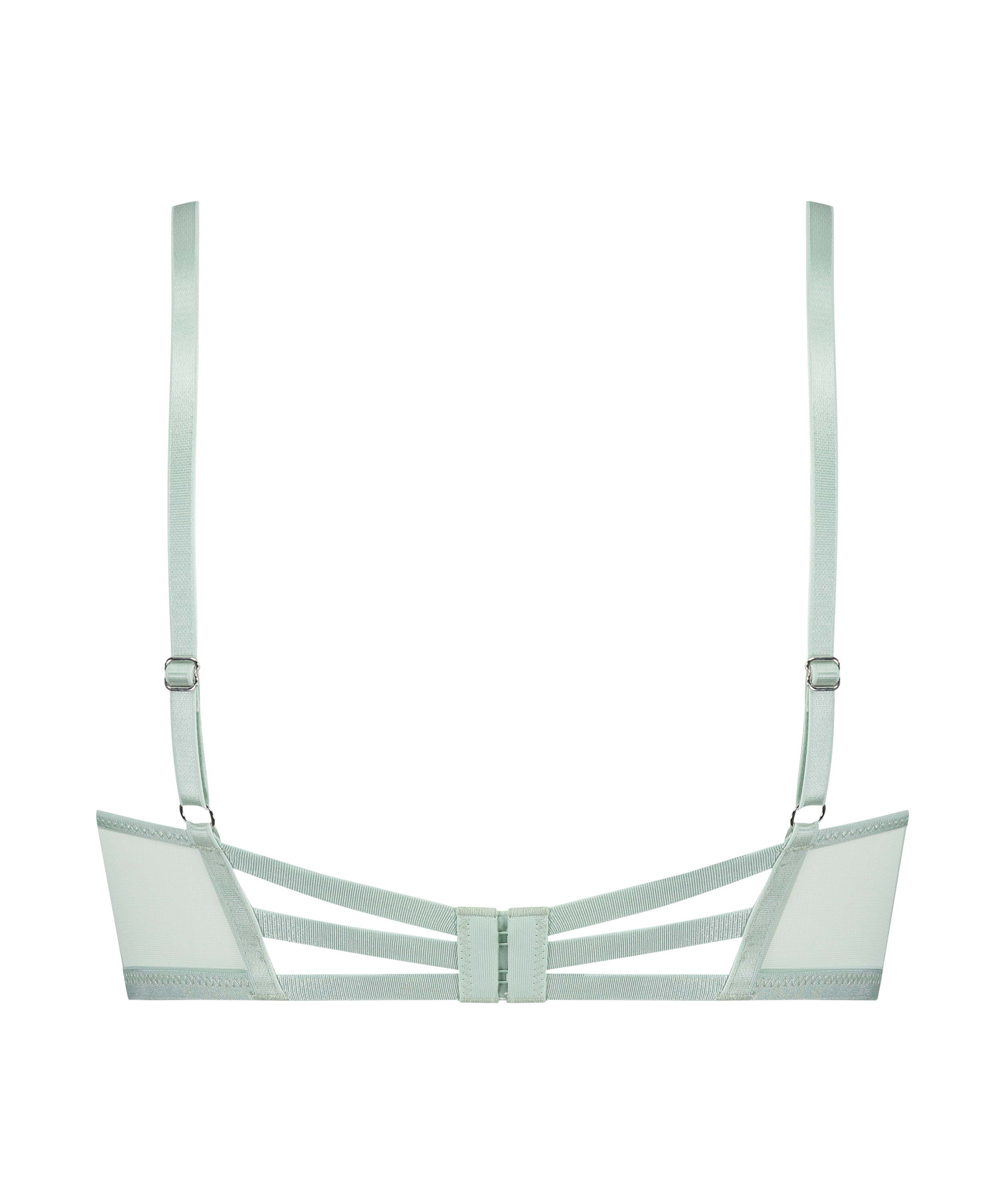 Uvattert bh med bøyle longline Lillia, Grønn, main