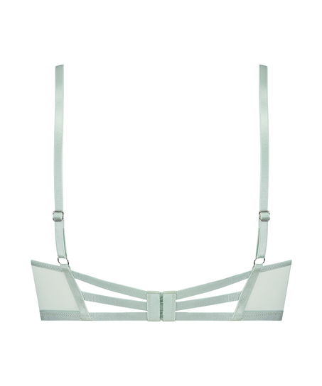 Uvattert bh med bøyle longline Lillia, Grønn